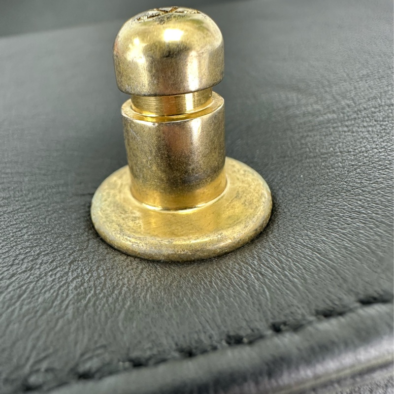 CHANEL LEBOY 黑金小牛皮 20cm 單肩 斜肩包-15
