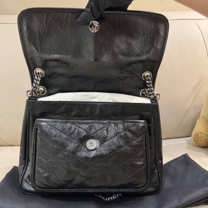 YSL 聖羅蘭 經典Niki bag/鏈條包/中號/近全新美品-6