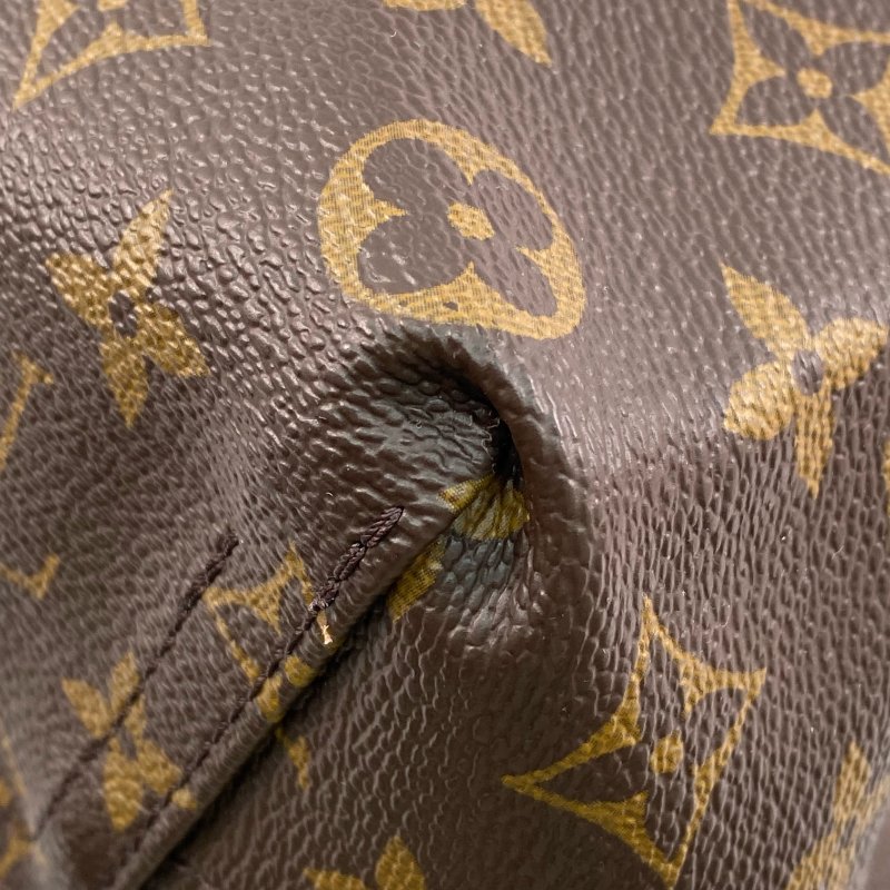 △ Louis Vuitton 路易威登 Atlantis Brown Coated Canvas Monogram Shoulder Bag M46817 啡色塗層帆布經典花紋肩背袋 M46817 -257007039-9