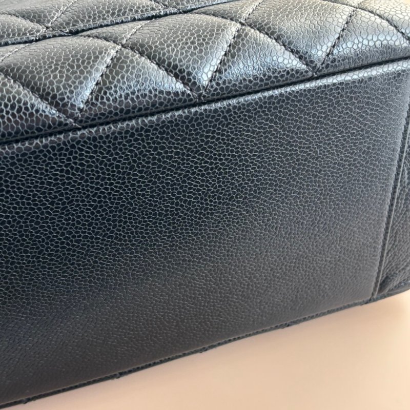 :::CHANEL:: 黑荔枝金鏈大豆腐包GST 大款-14
