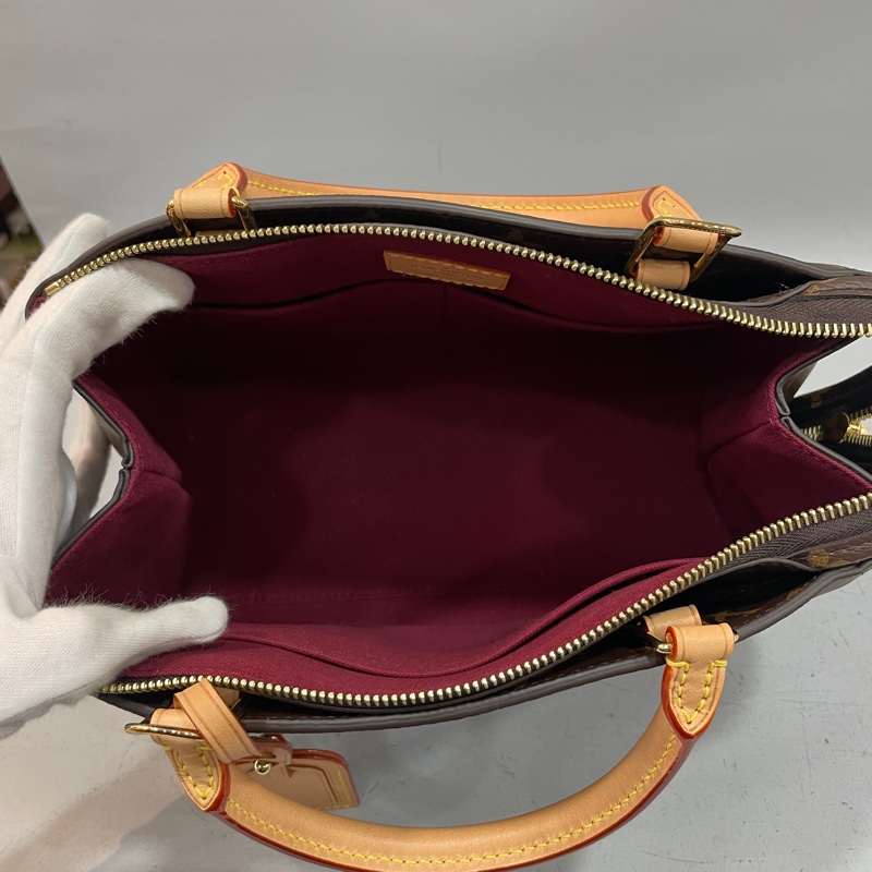 Louis Vuitton M45900精典老花Petit Palais手提肩背兩用包-22