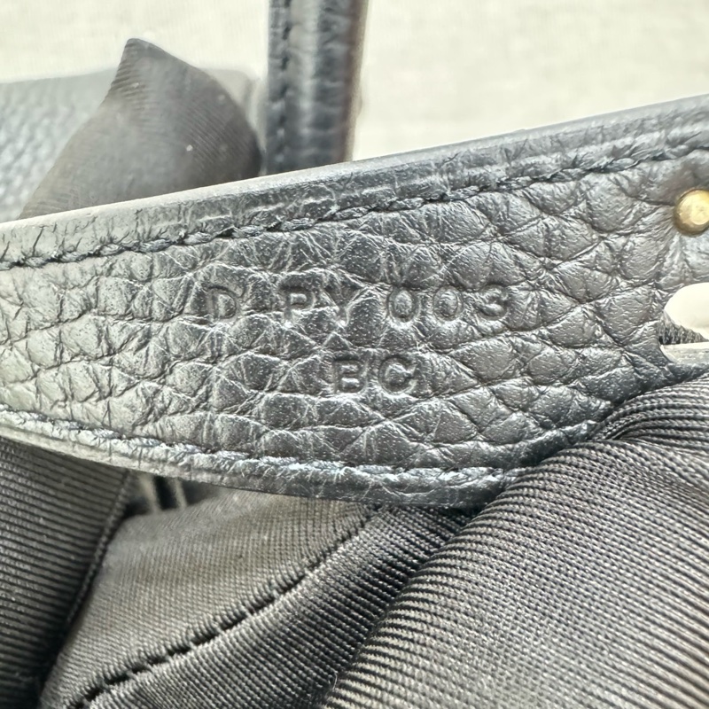 愛馬仕Hermes Lindy26黑色銀扣 TC 皮 D刻-8