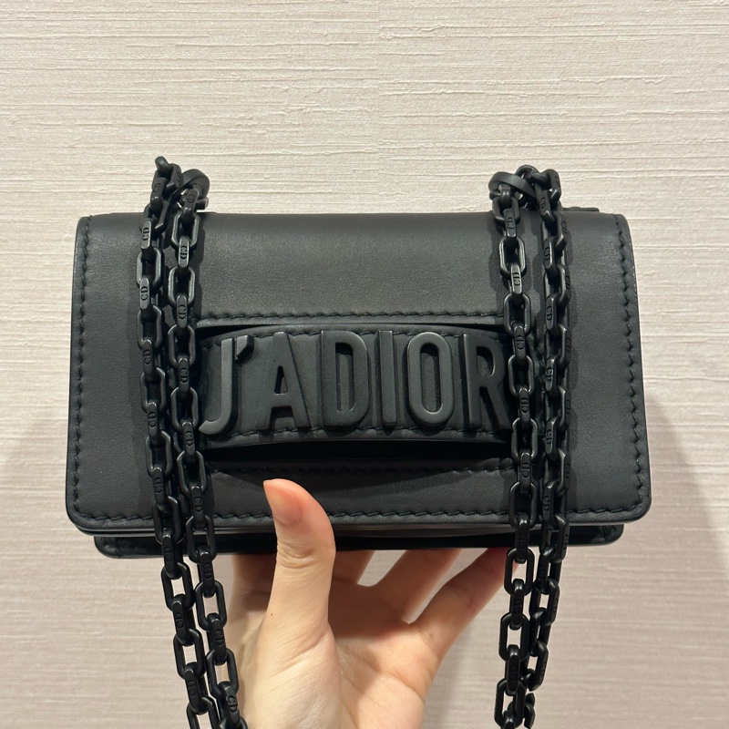 🈶️購證+保卡❤️Dior #soblack #鏈條包 #woc  #磨砂黑-11
