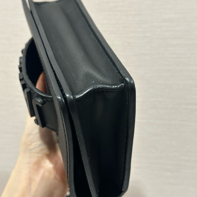 🈶️購證+保卡❤️Dior #soblack #鏈條包 #woc  #磨砂黑-15