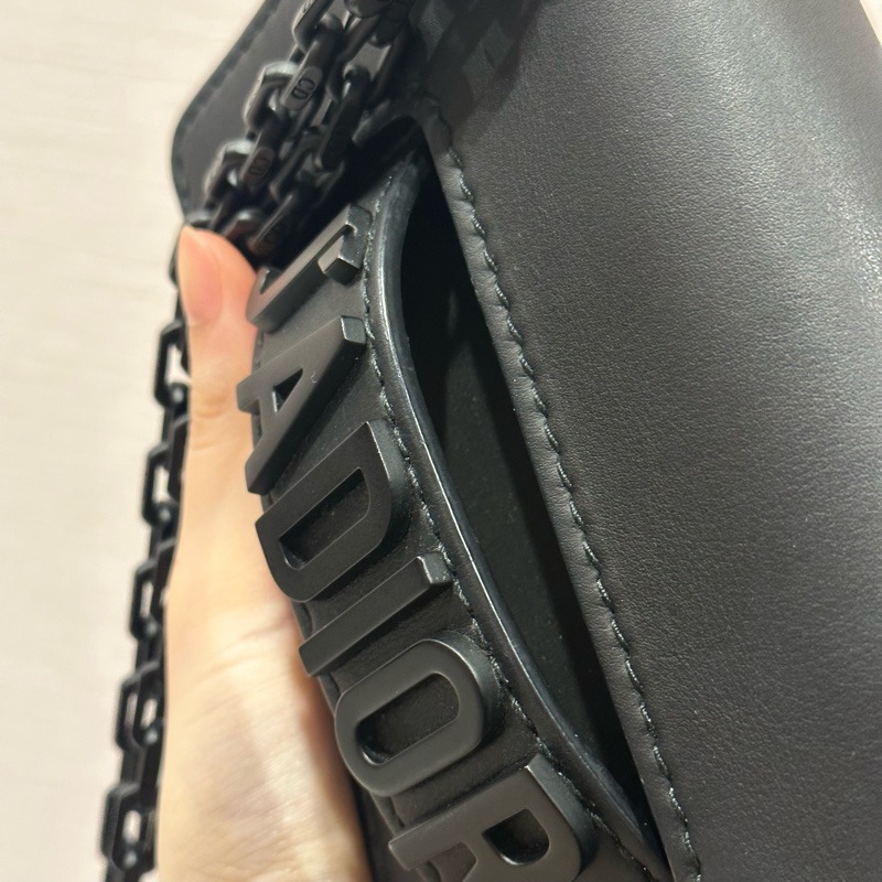 🈶️購證+保卡❤️Dior #soblack #鏈條包 #woc  #磨砂黑-23