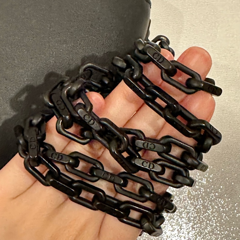 🈶️購證+保卡❤️Dior #soblack #鏈條包 #woc  #磨砂黑-25