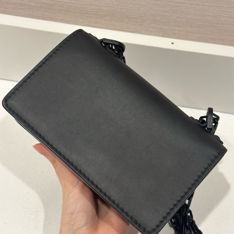 🈶️購證+保卡❤️Dior #soblack #鏈條包 #woc  #磨砂黑-27