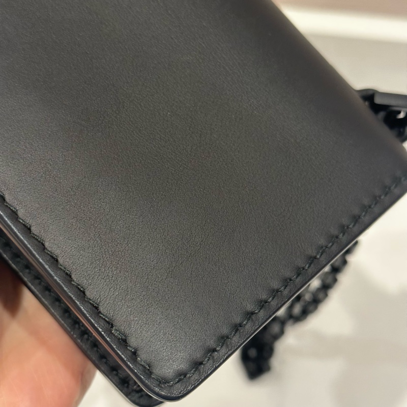 🈶️購證+保卡❤️Dior #soblack #鏈條包 #woc  #磨砂黑-29