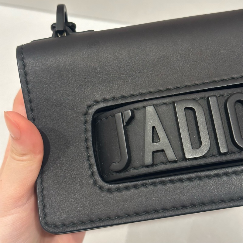 🈶️購證+保卡❤️Dior #soblack #鏈條包 #woc  #磨砂黑-30