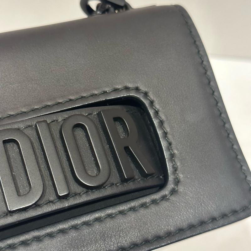 🈶️購證+保卡❤️Dior #soblack #鏈條包 #woc  #磨砂黑-31