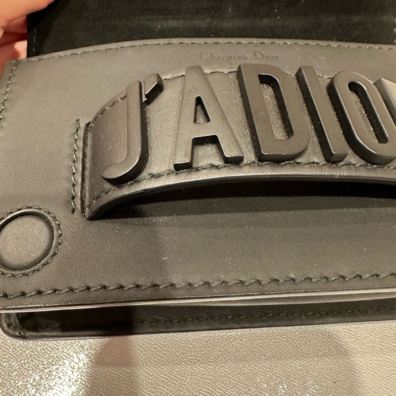 🈶️購證+保卡❤️Dior #soblack #鏈條包 #woc  #磨砂黑-52