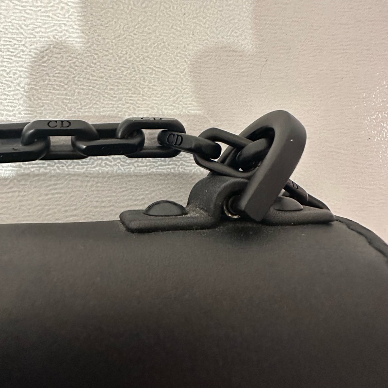 🈶️購證+保卡❤️Dior #soblack #鏈條包 #woc  #磨砂黑-55