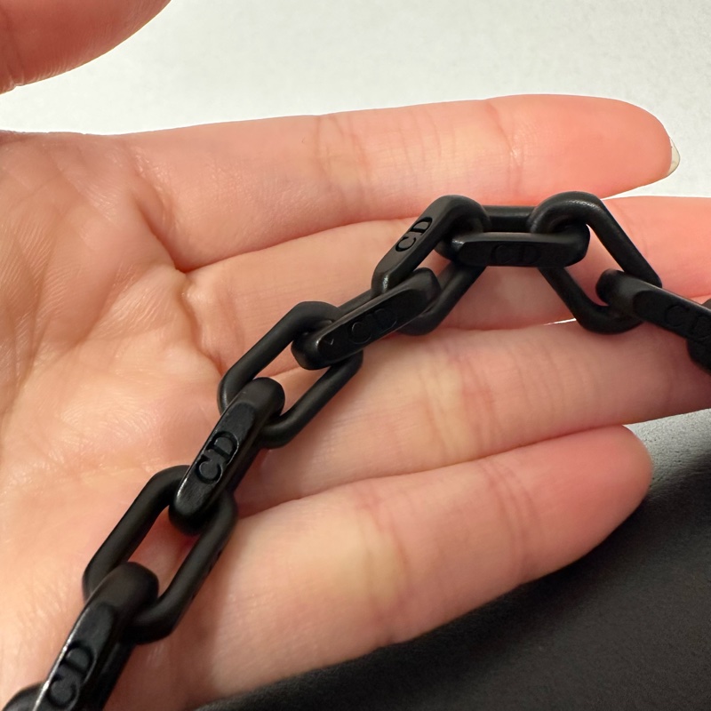 🈶️購證+保卡❤️Dior #soblack #鏈條包 #woc  #磨砂黑-59