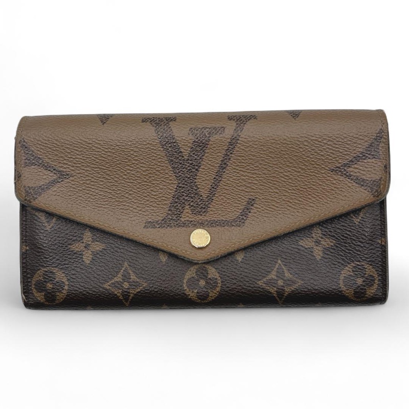 🎀Louis Vuitton Monogram雙色長夾|經典花紋✦fufu style 精品✦ 氣質款|二手名牌包|錢包.皮夾.皮包-2