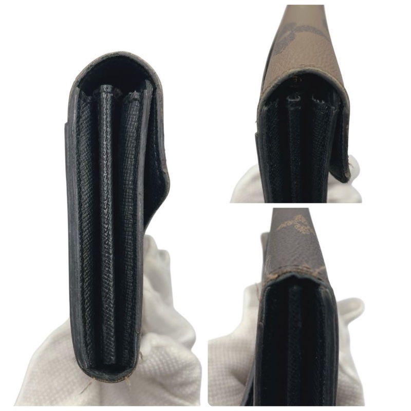 🎀Louis Vuitton Monogram雙色長夾|經典花紋✦fufu style 精品✦ 氣質款|二手名牌包|錢包.皮夾.皮包-15