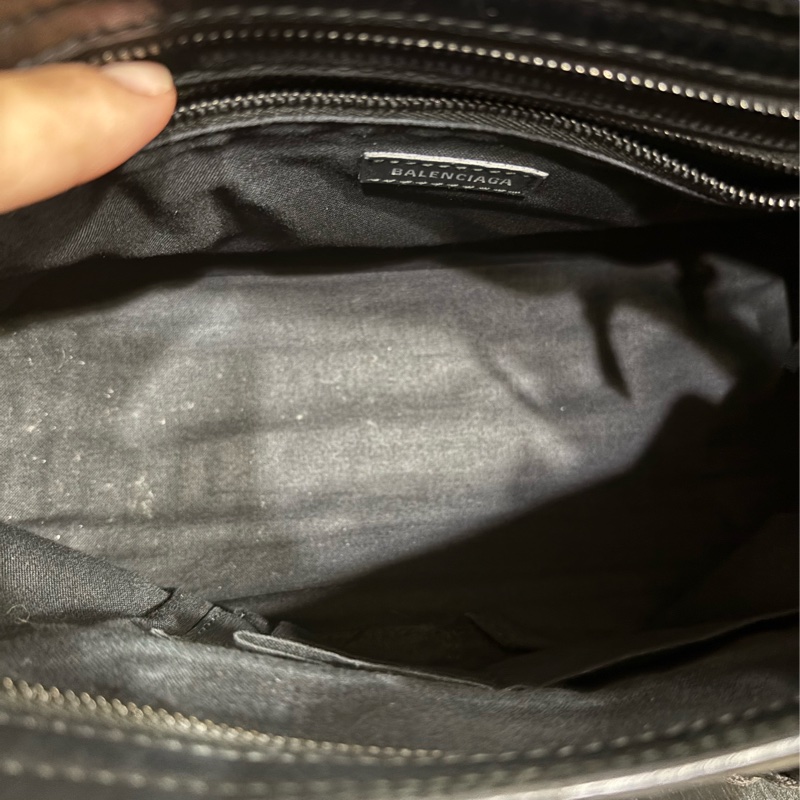 購自Popchill 正品驗證Balenciaga巴黎世家city S鱷魚壓紋小牛皮/斜背 肩背 手提 包-7
