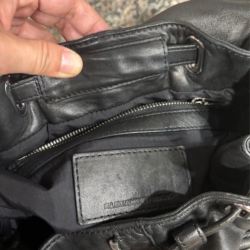 Alexander Wang 小羊皮後背包 可斜背 肩背-16