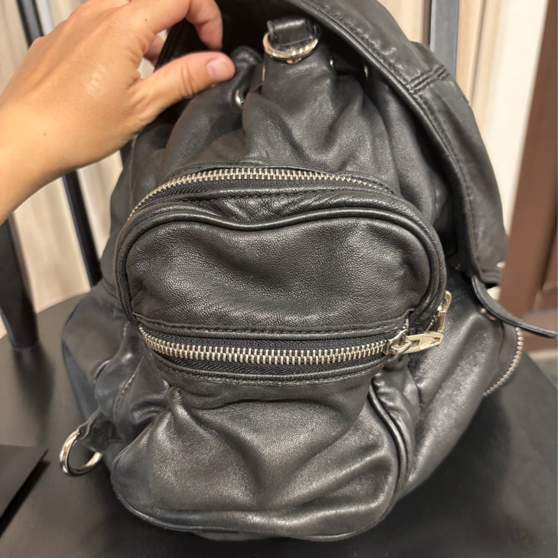 Alexander Wang 小羊皮後背包 可斜背 肩背-19