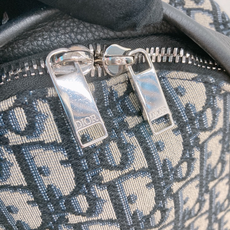 MS0230 CHRISTIAN DIOR 迪奧小號經典花紋後背包BACKPACK KID SIZE 24CM BLUE OBLIQUE-26