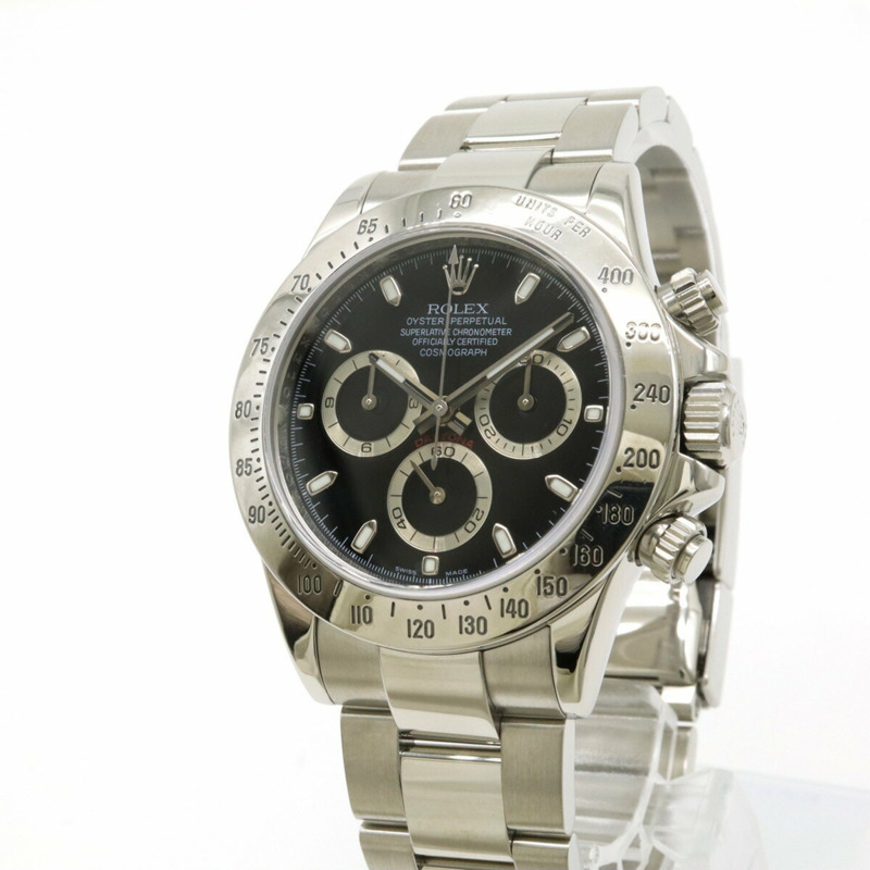ROLEX 勞力士 Daytona 黑色錶盤 V 型數位男款 AT 自動手錶 116520-4