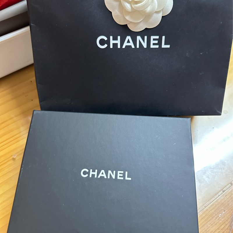 香奈兒短夾荔枝金扣-17