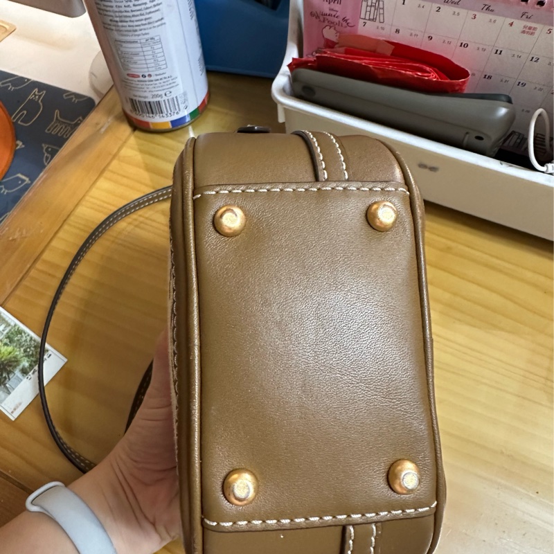 Tory Burch T Monogram 緹花圓餅包 單肩斜跨包-10