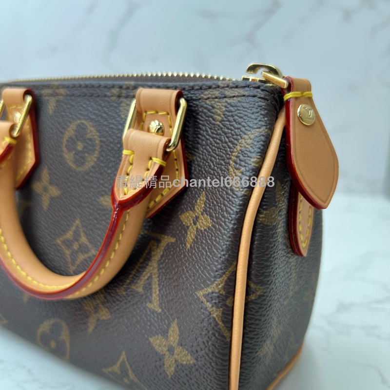 💗香緹國際精品💗 LV nano speedy 包況極好 買到賺到!!-7
