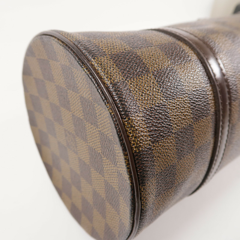 LOUIS VUITTON Damier Papillon GM金扣肩背袋-11
