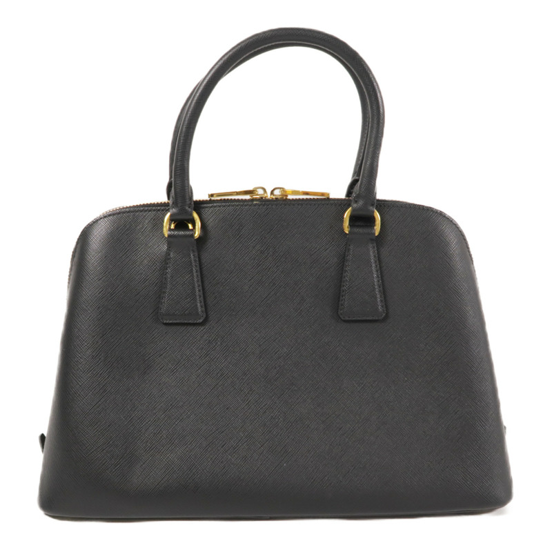 PRADA 牛皮皮革Promenade Bag金扣手挽肩背兩用袋-1