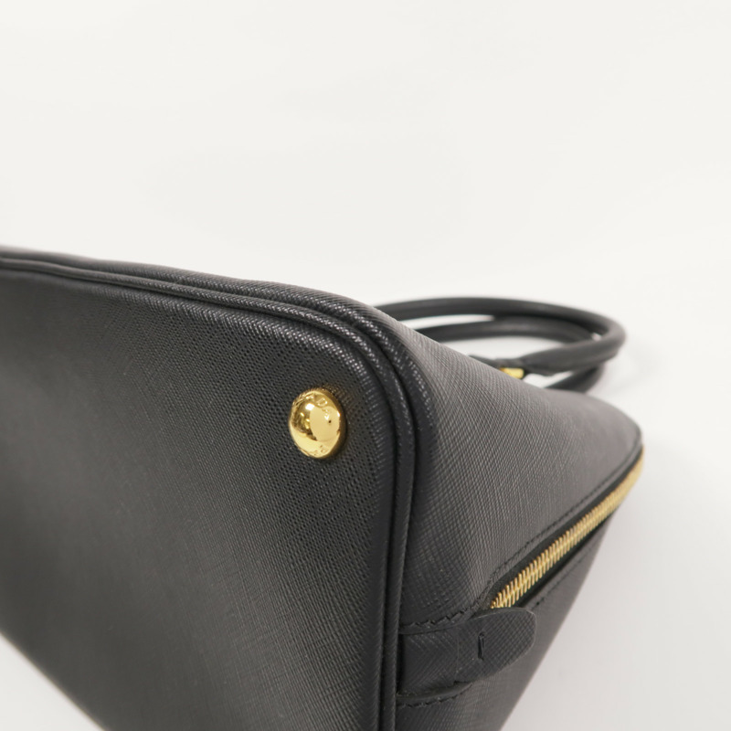 PRADA 牛皮皮革Promenade Bag金扣手挽肩背兩用袋-13