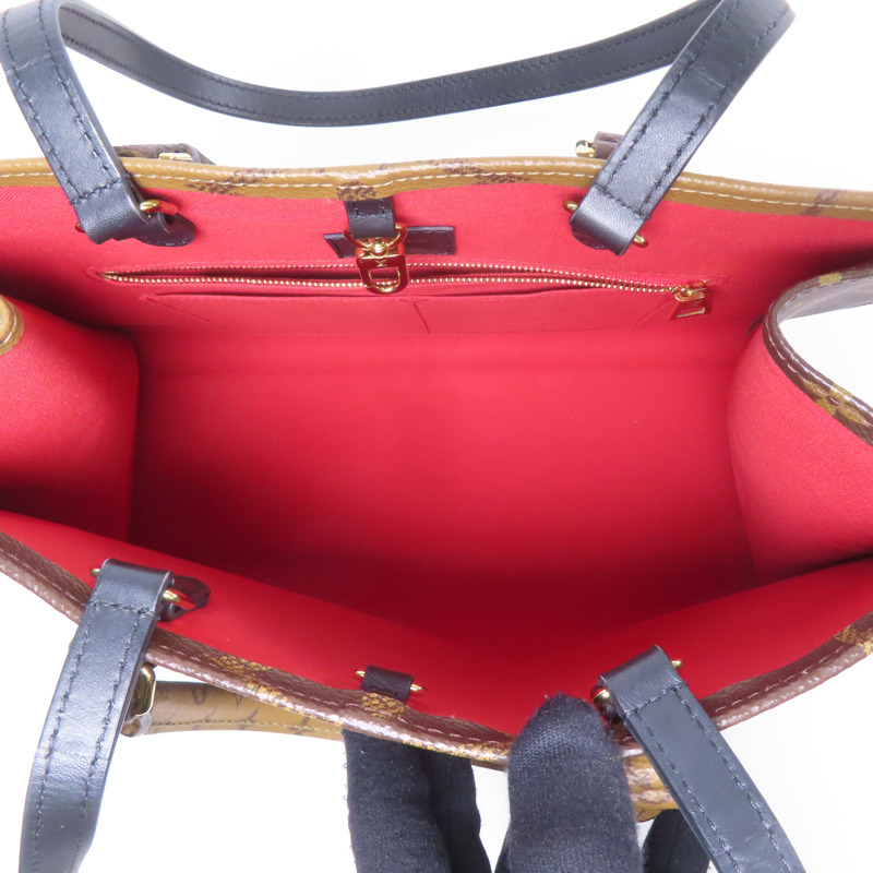 LOUIS VUITTON Monogram Giant On The Go MM金扣手挽肩背兩用袋-4