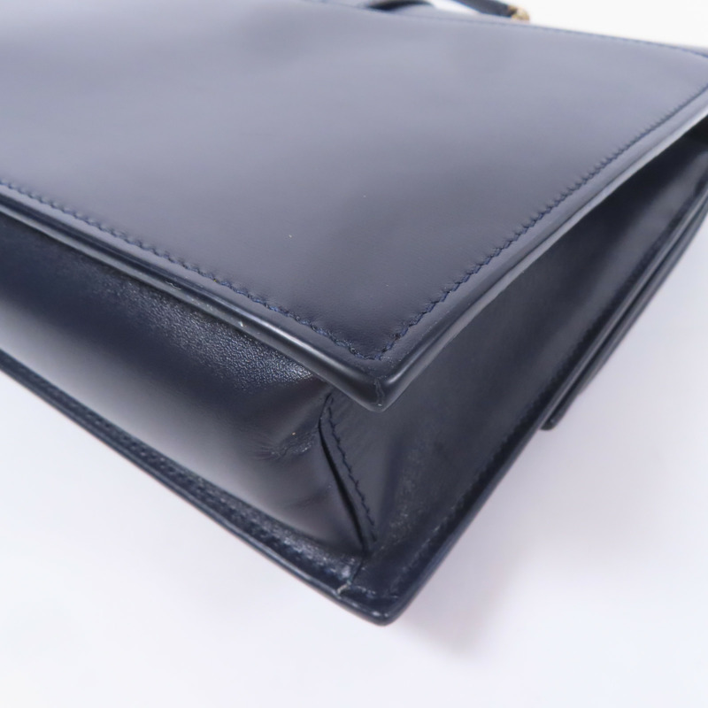 SAINT LAURENT 牛皮皮革Chain Shoulder金扣鏈帶肩背袋-13