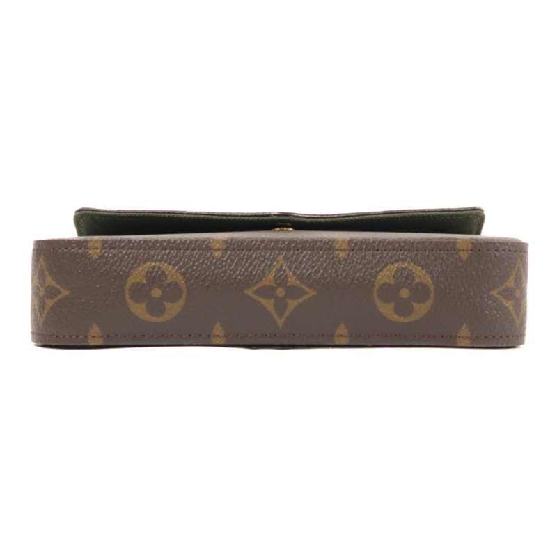 LOUIS VUITTON Monogram Felicie Strap & Go金扣肩背袋-3