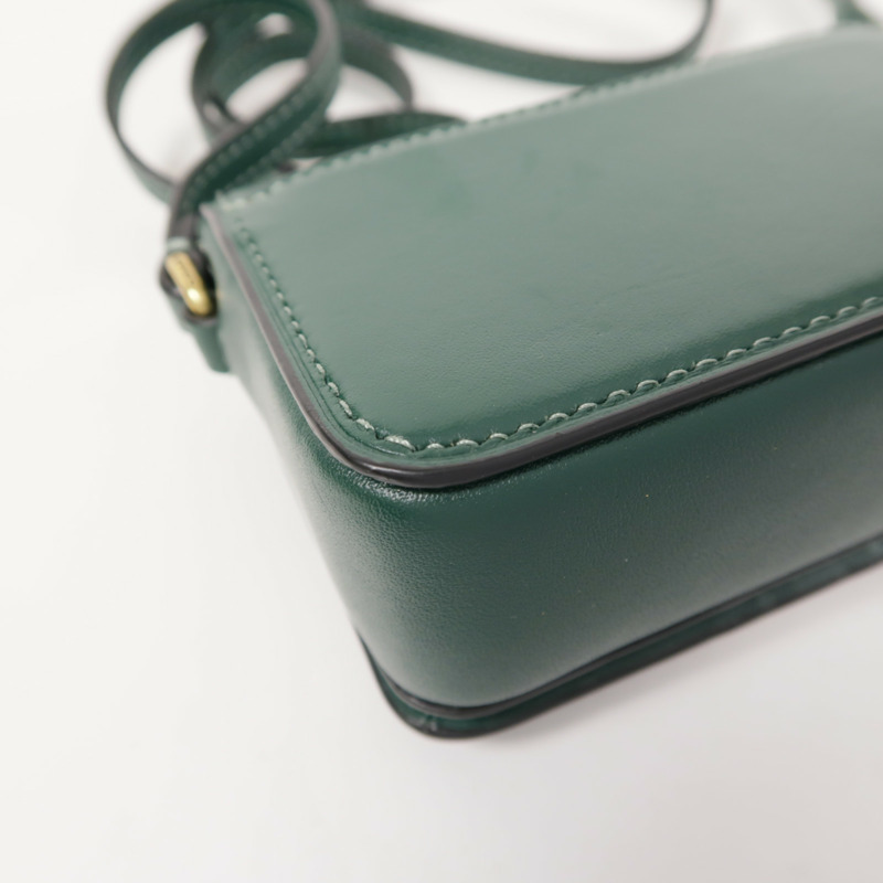 COACH 牛皮皮革Studio Bag 12金扣肩背袋-11