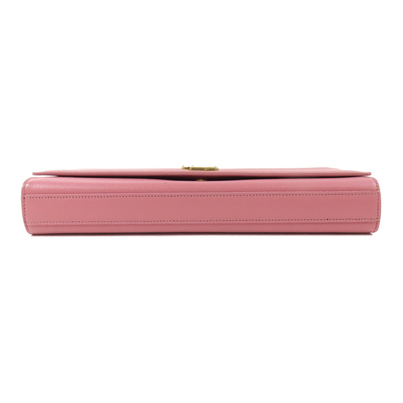 SAINT LAURENT 牛皮皮革Clutch Bag金扣手拿包-3