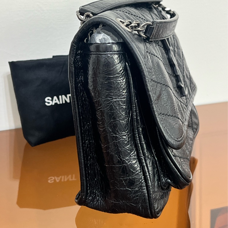 母親節好禮❤️ YSL Niki baby 銀鏈 近新閒置-11