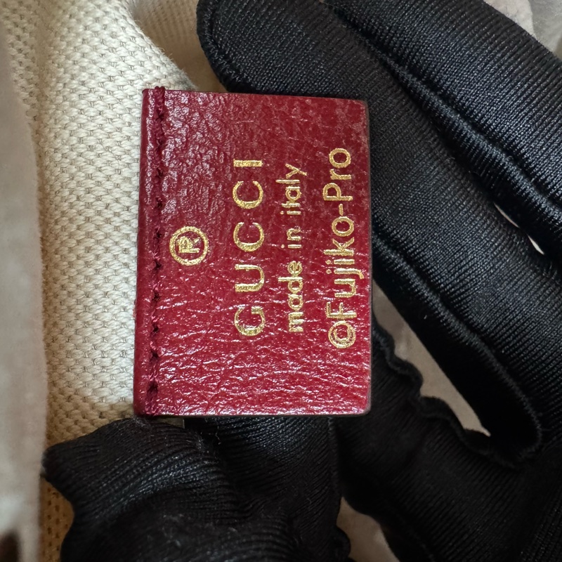 gucci 哆啦A夢 叮噹水桶包 容量很大-2