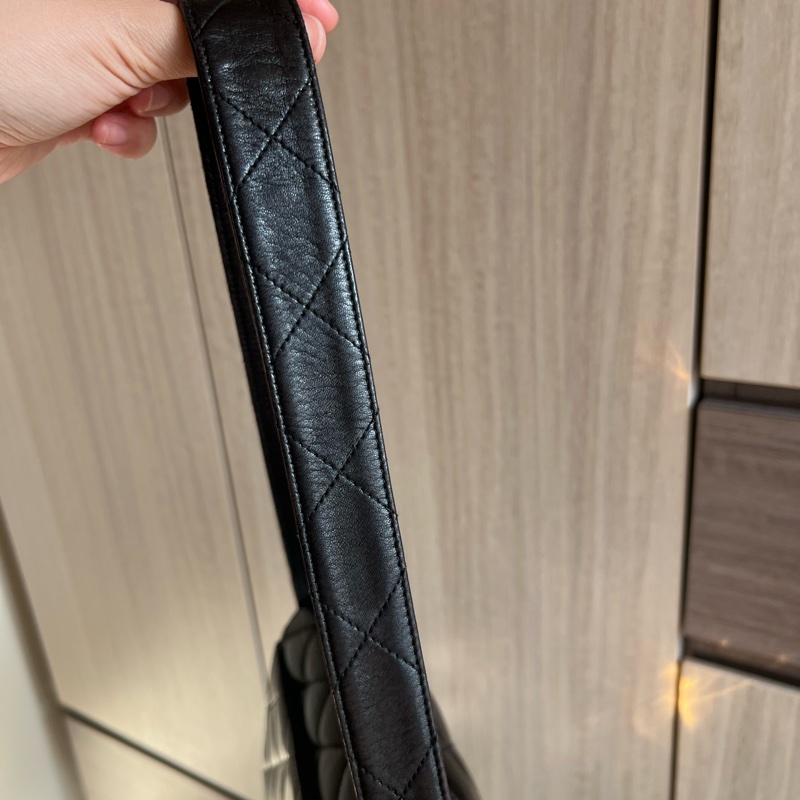 Chanel Classic Kelly 單肩包 中古 24K金 香奈兒 Vintage-13