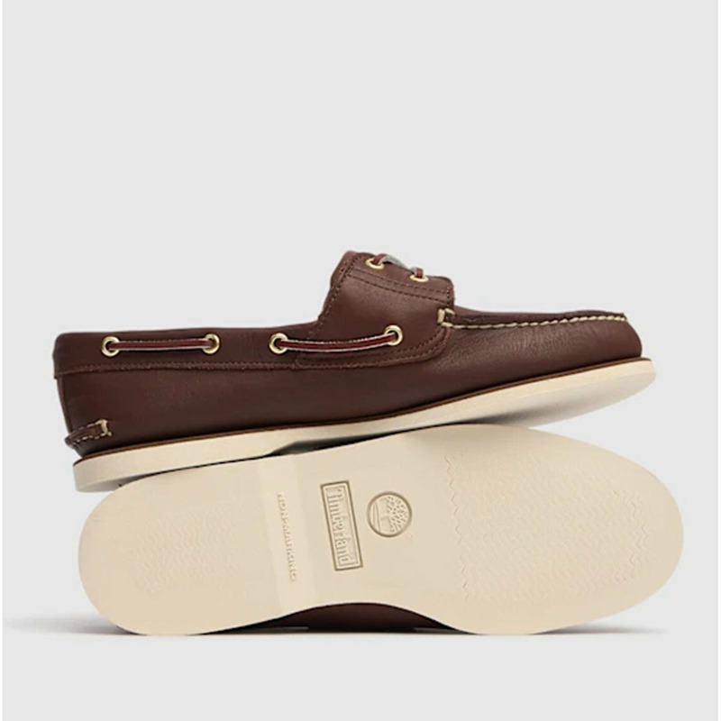 Timberland - Classic Brown Boat Shoe - TB174035 - BROWN | size: 8.5-4