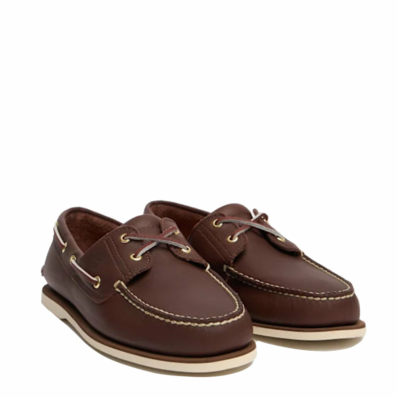 Timberland - Classic Brown Boat Shoe - TB174035 - BROWN | size: 9-1