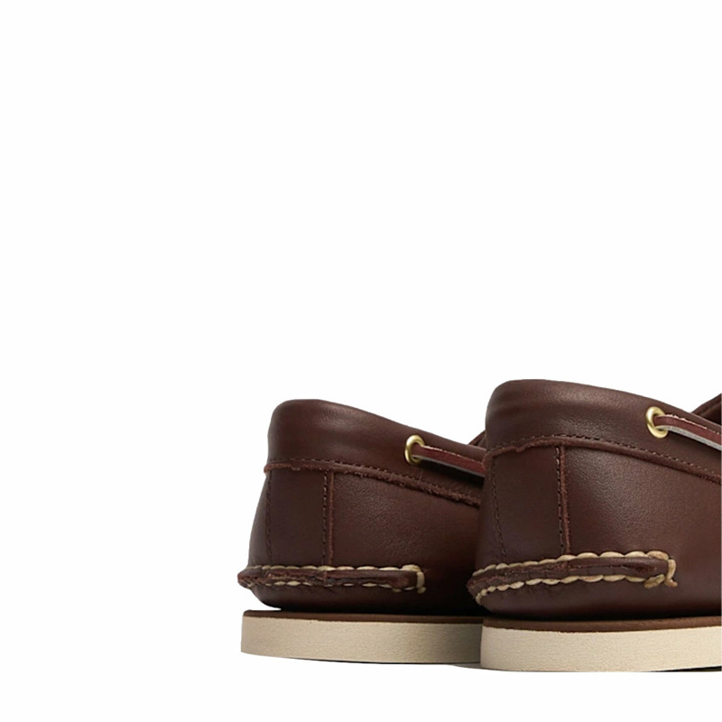 Timberland - Classic Brown Boat Shoe - TB174035 - BROWN | size: 9-2