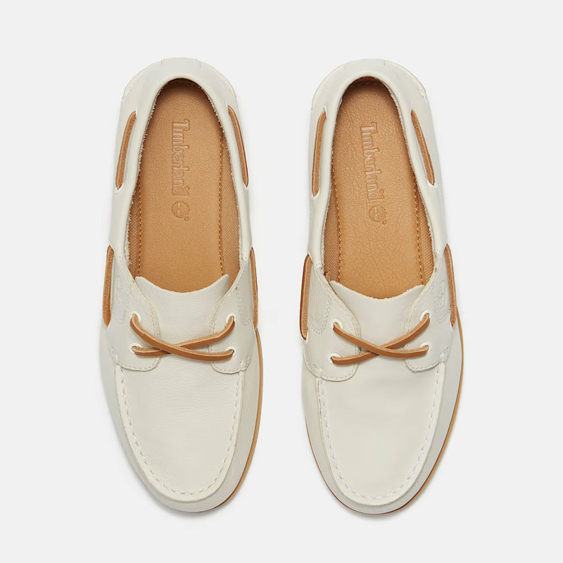 Timberland - Classic Natural Full Grain Boat Shoe - TB0A2Q9X - NATURAL/FULL/GRAIN | size: 7.5-4