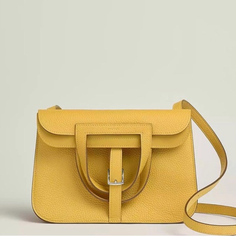 愛馬仕 Hermès Halzan 25 2023新色 B4 陽光色 B刻