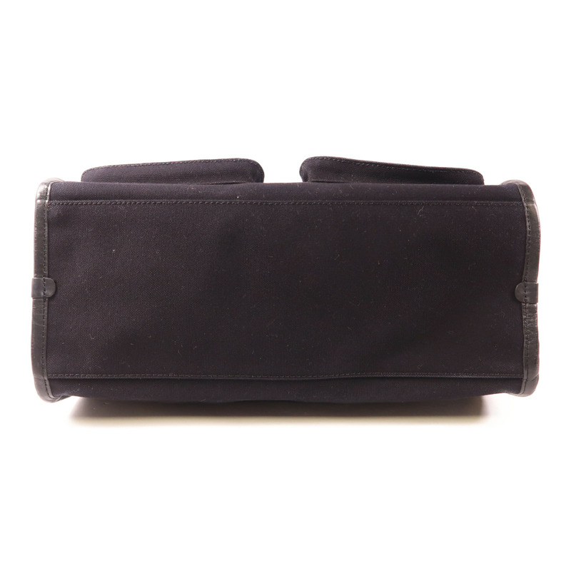 BURBERRY 帆布Pocket Hand Bag金扣手挽袋-3