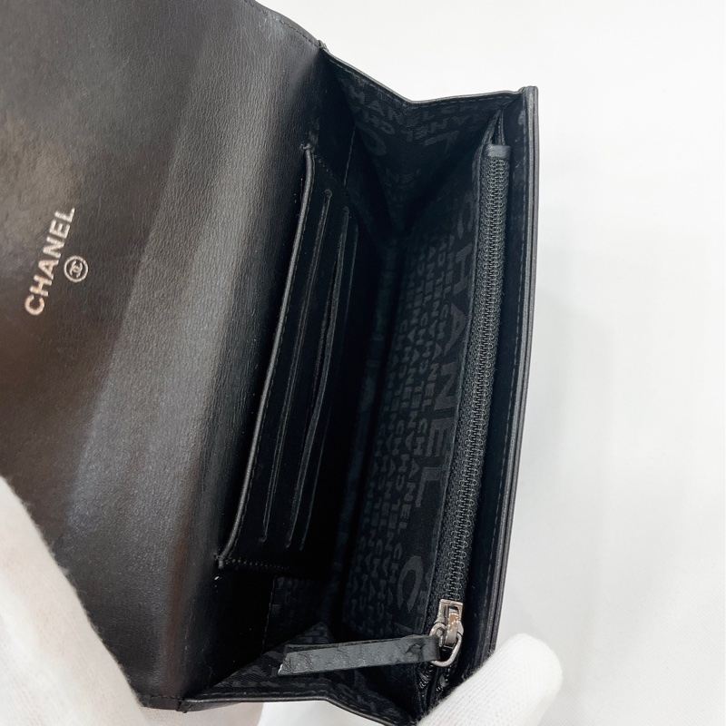 莉亞精品♡Chanel A30072 Matrasse中夾 二手-12