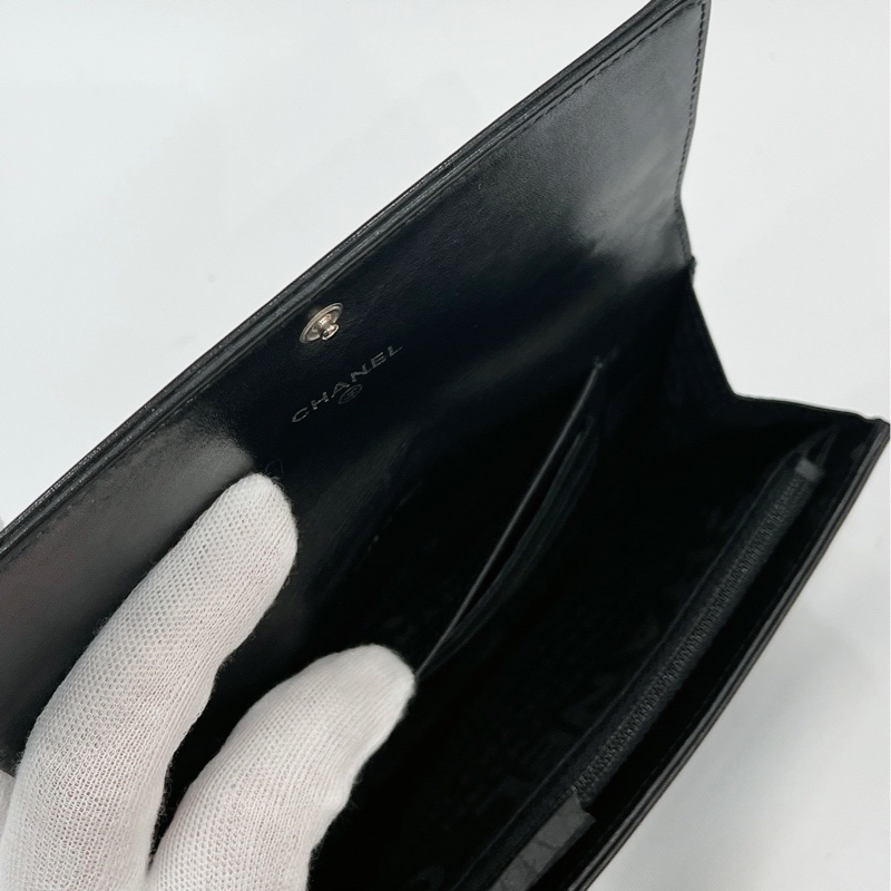 莉亞精品♡Chanel A30072 Matrasse中夾 二手-15