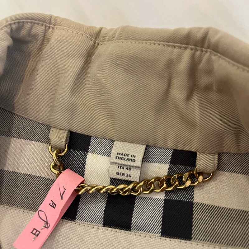 Burberry Trench 經典風衣外套 義大利尺碼40-2