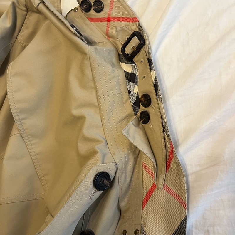 Burberry Trench 經典風衣外套 義大利尺碼40-3