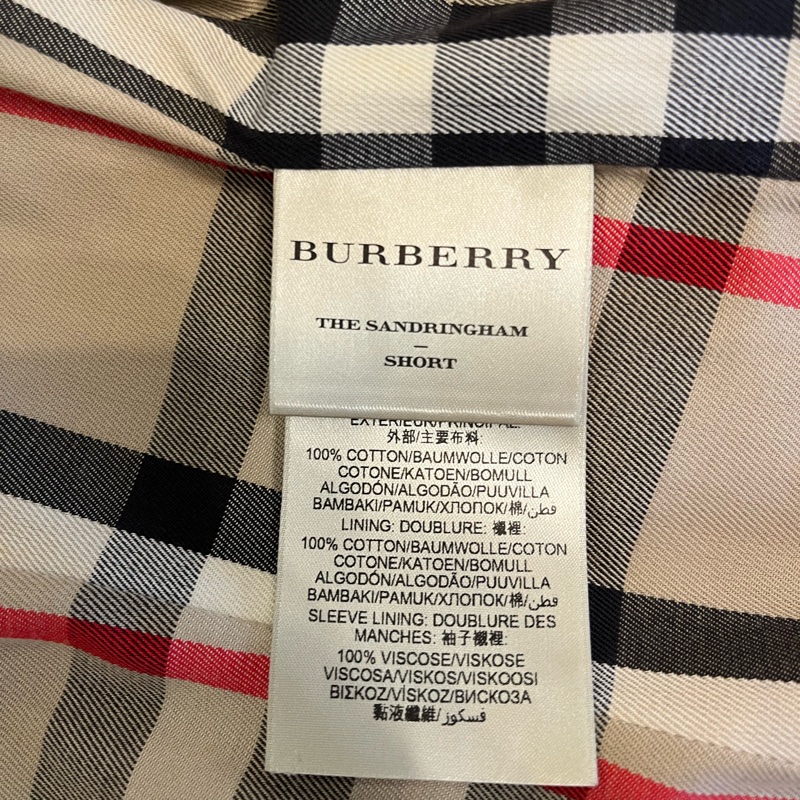 Burberry Trench 經典風衣外套 義大利尺碼40-6