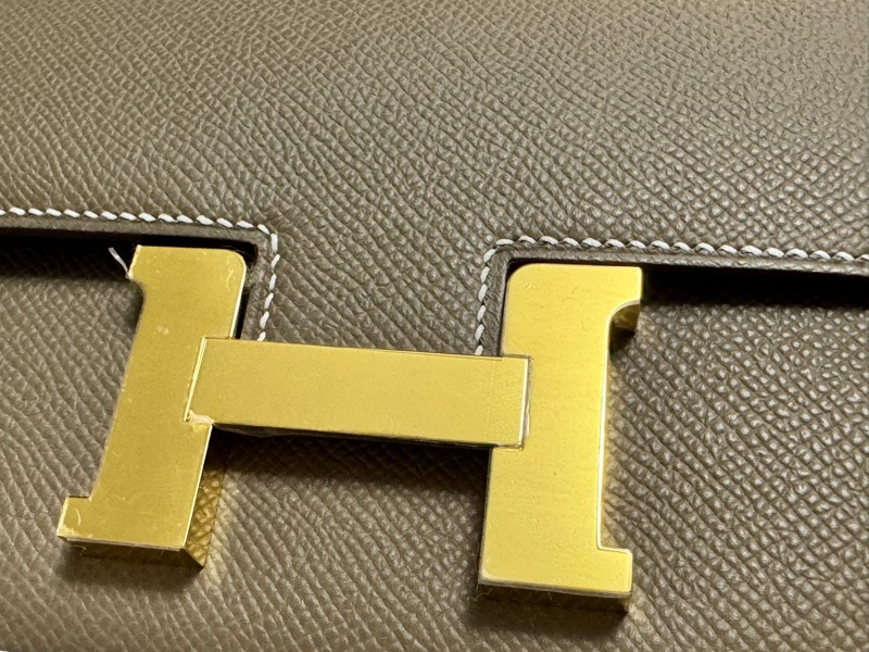 [保證全新正貨］熱搶2025 K刻大熱金剛色 愛馬仕 康康18 大象灰金扣 Hermes Mini Constance III (連鏡）-2